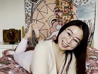 Ersties: Cute Chinese Girl Was Super Happy To Make a Masturbation Video For Us